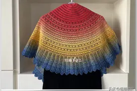 蒲公英披肩，漂亮百搭图片