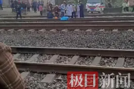 四川一老人为抄近路钻火车车底，不幸遭碾压身亡图片