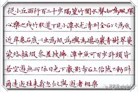 中性笔为什么更适合练习硬笔书法?图片