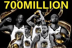 38万一个座位，一场总决赛赚六千万，勇士7亿加冕赚钱总冠军图片