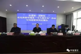 市委第一巡察组优化营商环境及“万人助万企”活动专项巡察情况反馈会召开图片