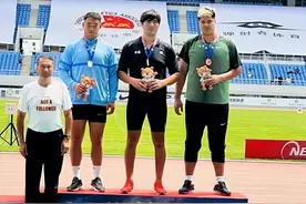60.25米夺金！ 新疆小伙站稳全国铁饼“一哥”位置图片