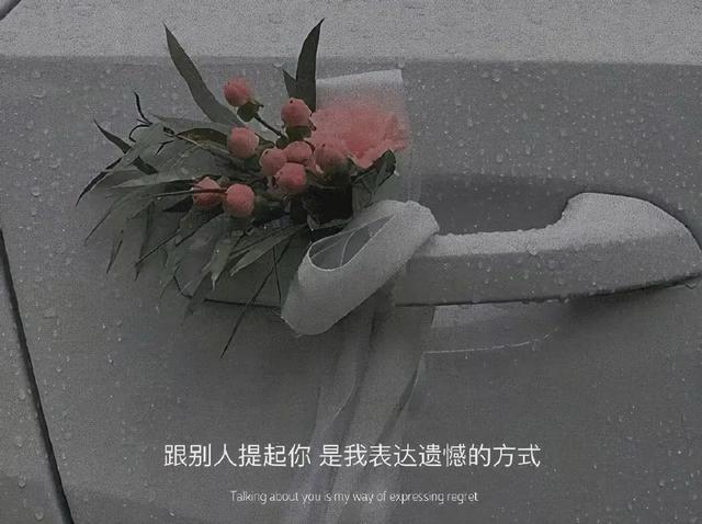 朋友圈情感文案图｜所谓的遗憾，归根结底还是心有不甘