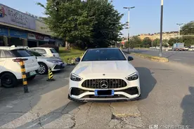 不坑穷人的奔驰？22款奔驰C260，车主评价：什么都要选配图片