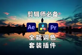 百万剪辑师必备神器！全网首发免费汉化！全能调色套装插件图片