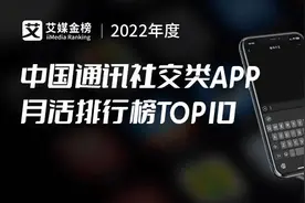 2022年度中国通讯社交类APP月活排行榜TOP10，谁是社交“巨头”？图片