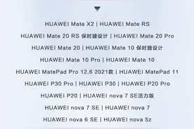 89 款华为、荣耀机型发布 HarmonyOS 2.0.0.230 及以上版本更新图片