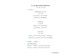 2023春！部编版四年级语文下册《必背古诗、课文、日积月累》图片