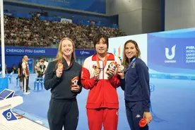 太精彩！中国小将柳雅欣泳池上演惊天大逆转图片