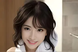 Al美图欣赏（浴室少女）图片