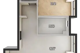 一室一厅如何改成三室一厅？第二集来了，看这里图片