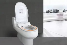 卫鹰卫洁垫功能展示（商用智能马桶盖/自动换套马桶盖/转转垫）图片