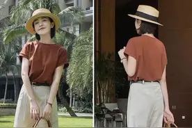 建议40岁女人：夏天多穿“白裤子”，显瘦高级，拉开和普通人差距图片