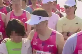 无锡马拉松“野鸳鸯”事件持续发酵，拍摄者回应隐藏视频图片