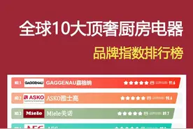 全球10大顶奢厨电品牌排行榜来了，一看就懂图片