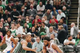 恩比德33分，哈登准三双！76人115-103凯尔特人，赢下天王山之战图片