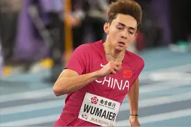 艾力西尔·吾买尔 首位站上世界室内田径锦标赛赛场的新疆健儿图片