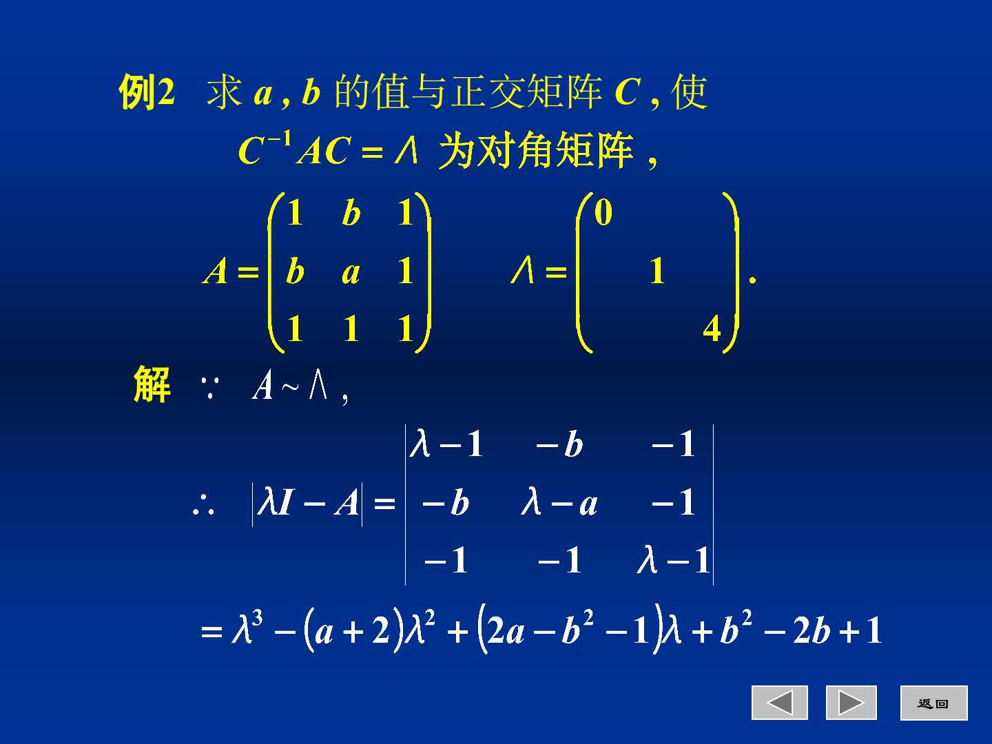 线性代数 5.4.3 实对称矩阵的相似对角化插图13 线性代数 5.4.3 实对称矩阵的相似对角化