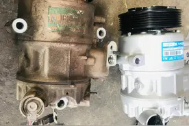 为什么汽车变频空调压缩机寿命很短，压缩机可以维修吗？图片