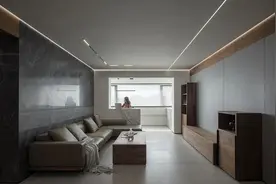 146㎡沿用旧家具，设计师巧手改造变身现代风，新旧融合恰到好处图片
