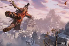 意识流高手《只狼》游戏速通玩家在两小时内蒙着眼睛通关图片
