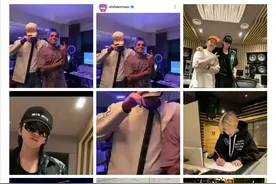 蔡徐坤转战国外发展，粉丝晒护照追随图片