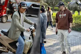 男人到了七八十岁就别穿“西装裤”！换成牛仔裤、工装裤，太时髦图片