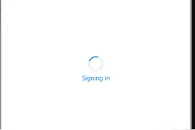 Onedrive business一直登录中卡住，Stuck in Signing in图片