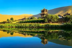 河西走廊见证了中国几千年的历史文明图片