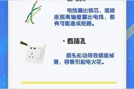 插线板老化？危险！很有可能引发火灾！图片