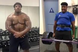 14岁高中橄榄球运动员，硬拉188公斤后，引发美国顶级大学哄抢图片