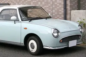 充满复古风情的日产敞篷小跑车-日产Figaro图片