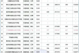 深职仅排第8！双高院校2023薪酬排行出炉，广东月薪这么低？图片