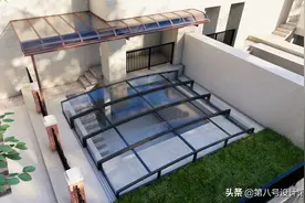 一楼天井搭建阳光房被举报！那不如这样做吧图片