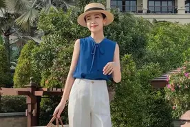 夏天，穿什么裤子凉快休闲又显瘦？图片