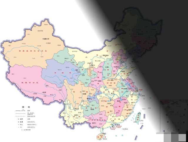 我国各季节晨昏线以及各时间各地黑夜白昼分布图
