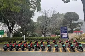 岳阳主城区第二批共享电动车即将上岗图片