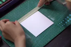 中秋佳节的圆月油画棒教程，请收好图片