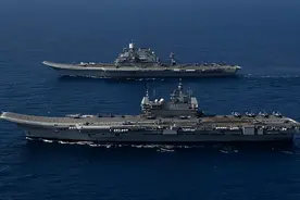 双航母演习，向中国发出战略信号，印度为何总是与中国过不去？图片