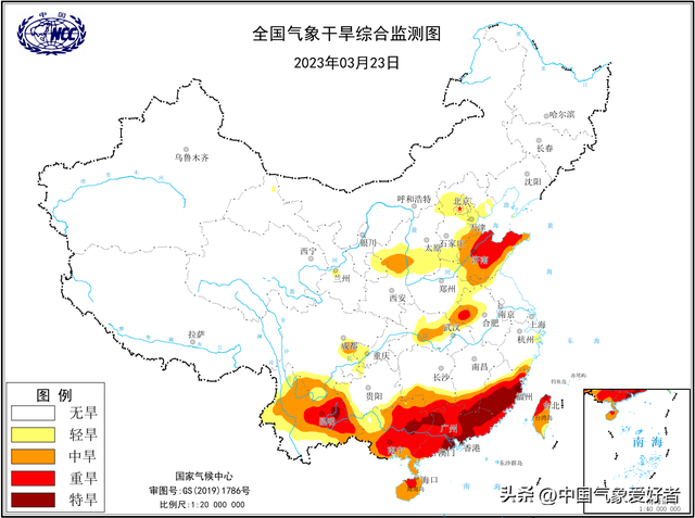 大范围暴雨席卷南方6省，却带来意外好效果！数据：特旱退守广东