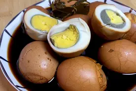 这才是茶叶蛋的正确做法，茶香浓郁又入味，学会不用出去买了图片
