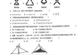 山东省青岛市青岛大学附属中学2022-2023学年八下期中数学试题图片