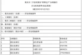 二手房双预告“带押过户”哪些银行可以办？来看这个机构清单图片