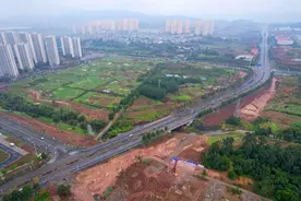 图说科学城 | 科学城高新大道改扩建工程启动主体工程施工图片