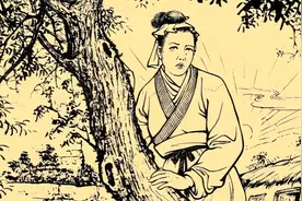 民间故事：男子开药铺，看到老汉手上的伤疤，他对老汉跪了下来图片