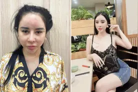 越南富婆肤白貌美大长腿，收割一众男粉丝，身份曝光后粉丝傻眼图片