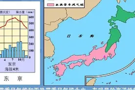 日本的气候分区图片