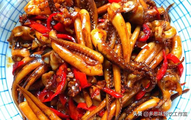 教你10种家常鱿鱼的做法，脆嫩鲜香简单易学，开胃下饭又解馋