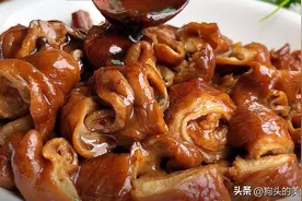 花三分钟学会卤大肠，这样洗干净无异味，出锅香飘满屋，太好吃了图片