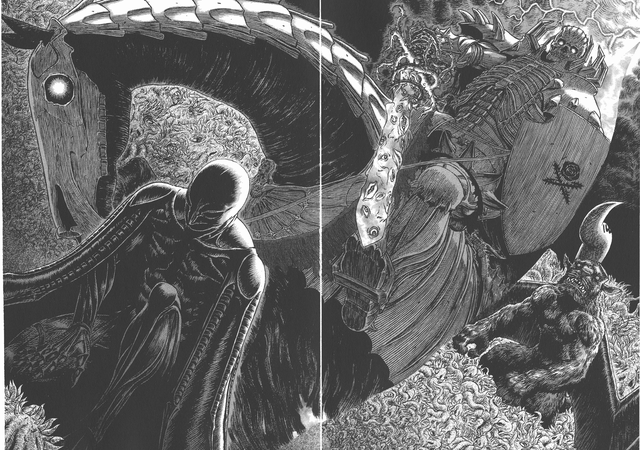 《剑风传奇》：骷髅骑士的身份与悲惨过往，原是千年前的帝国霸王